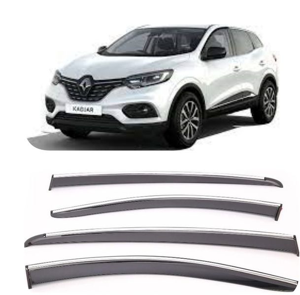 42129995 Renault Kadjar Kromlu Cam Rüzgarlığı 2015-2021 Arası Sunplex