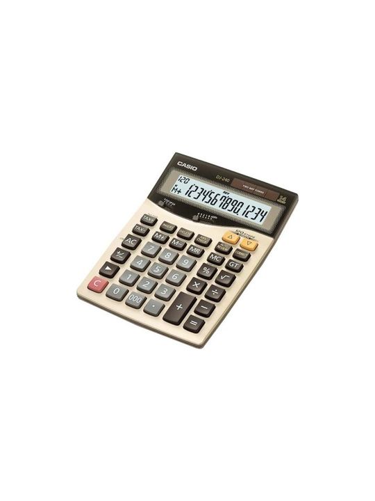 4343772 Casio Hesap Makinası Check Control Dj-240D Plus 14 Hane