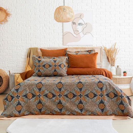 ₺4.999,00* Schafer Home Premium Comfort Çift Kişilik Nevresim Takımı 6 Parça Kiremit