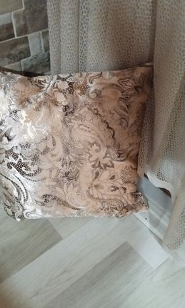 4lü Lüks Kadife Kırlent Kılıfı Bal Köpüğü