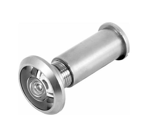 4moms 128457518 Metal Kapı Dürbünü, 180 Görüş Açısı, 14Mm Çap, Ayarlanabilir Uzunluk 50-75Mm, Gümüş