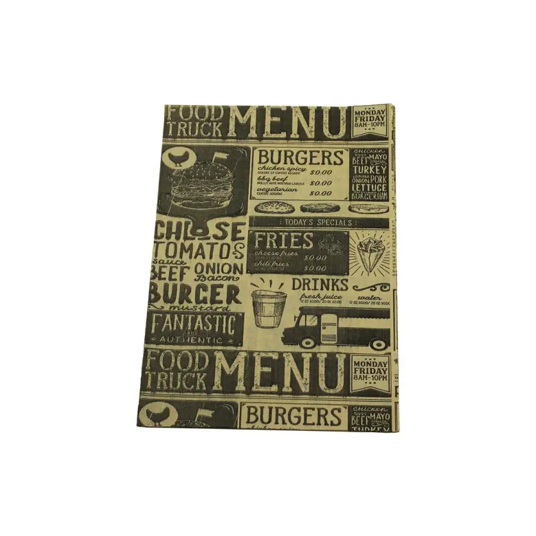 50PCS SUNUM KAĞIT ALTLIK 25X35CM (4745)