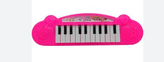 5286873256512 Brother Toys Kukuli İlk Elektronik Piyanom Pembe Oyuncak Piyano Kukuli Şarkılı Kutulu