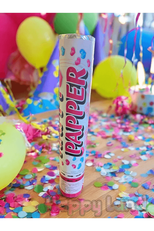 60202024 Happy Papper Konfeti Kalpli 30 Cm