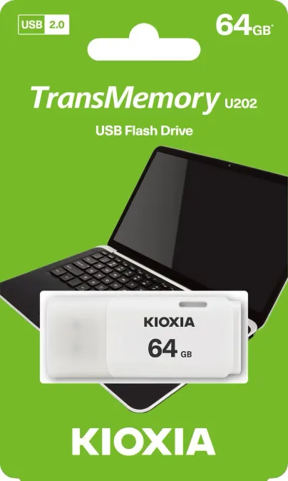 64GB USB2.0 BEYAZ USB BELLEK LU202W064GG4