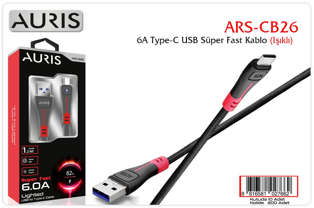6A Type-C Usb Süper Fast Kablo