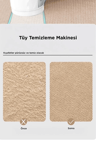 708 Exstra Bıçaklı Şarjlı Tüy Temizleme Ve Tiftik Temizleme Makinesi