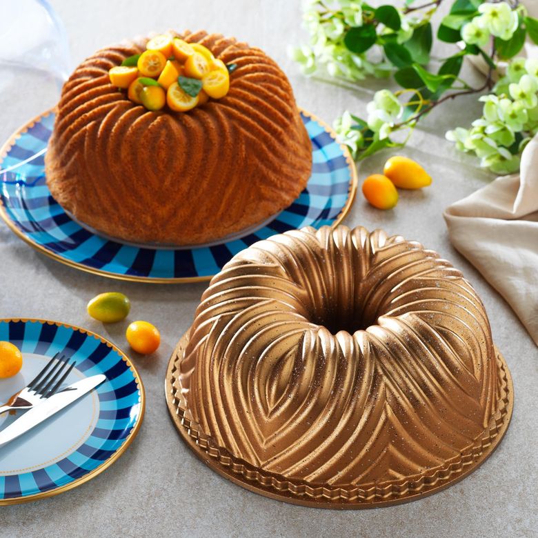 899,0 Schafer Cakehaus Döküm Kek Kalıbı 1 Parça-Bronz