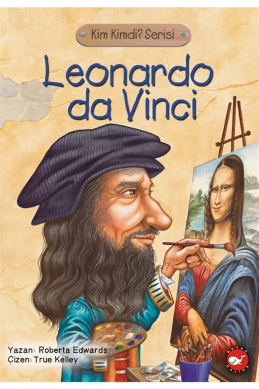 9789759999902 Leonardo Da Vinci Kitabı - Roberta Edwards - Beyaz Balina Yayınları