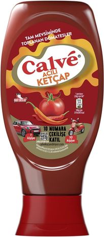 996655471 Calve Ketçap Acılı 360 Ml 6 Adet