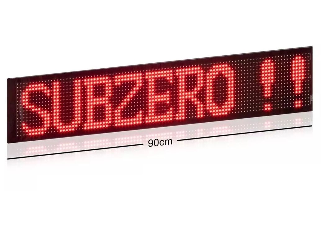 9IUHv5WKbs Subzero Ld50 (90Cm) Sled Matrix Panel Dijital Kayar Rgb Ekran Kumandalı Mobil Uygulamalı