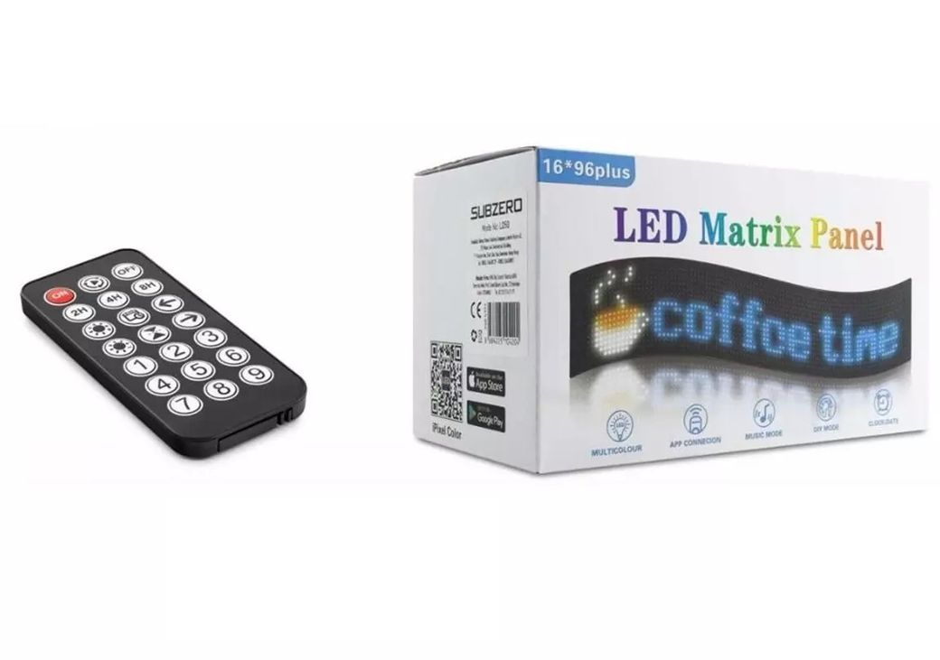 9IUHv5WKbs Subzero Ld50 (90Cm) Sled Matrix Panel Dijital Kayar Rgb Ekran Kumandalı Mobil Uygulamalı