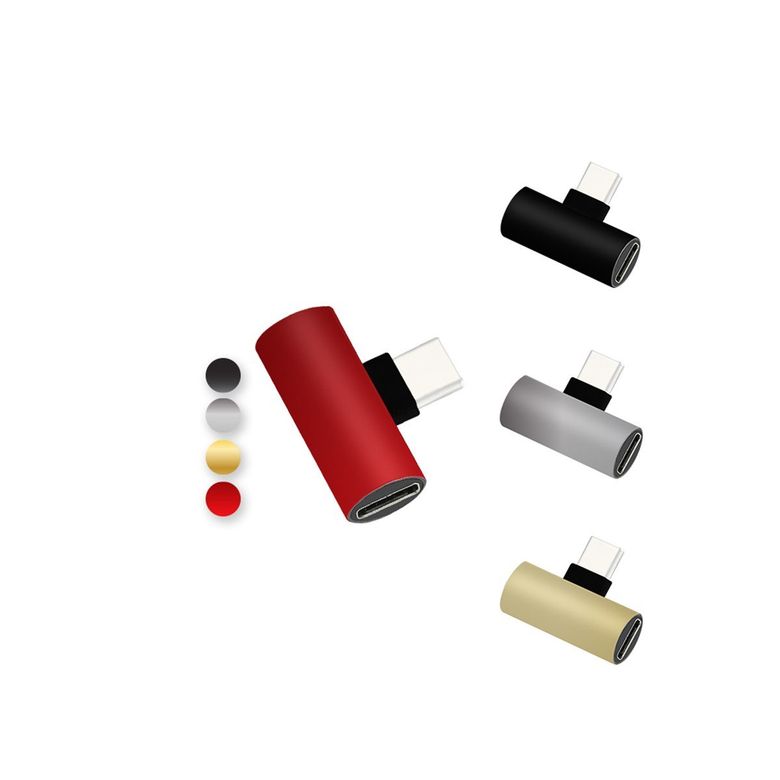 Acl Acpt-05 Type-C'den Type-C Kulaklık Ve Şarj Aparatı Dönüştürüçü