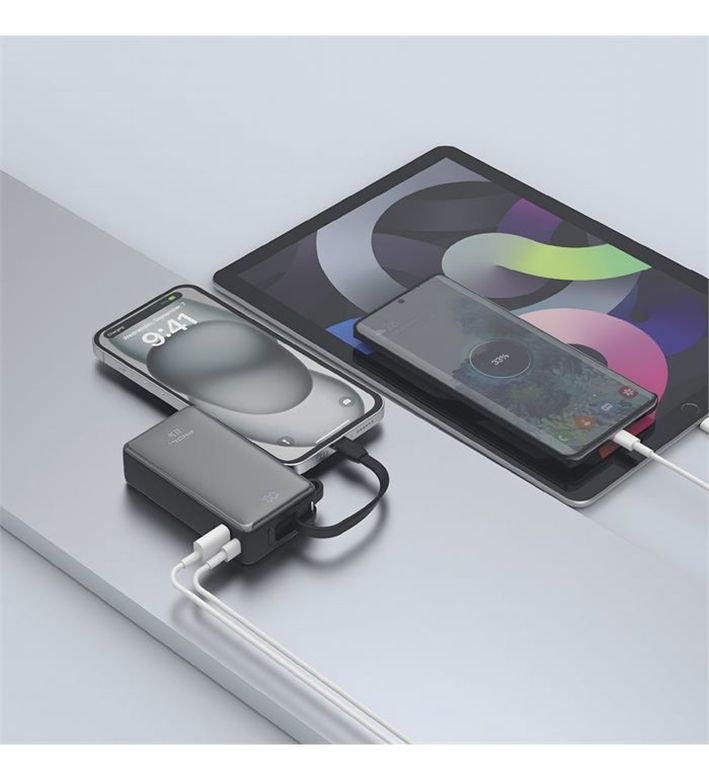 Acl Pw-109 22.5W Hızlı Şarjlı 10.000 Mah Dahili Usb-C Kablolu Powerbank