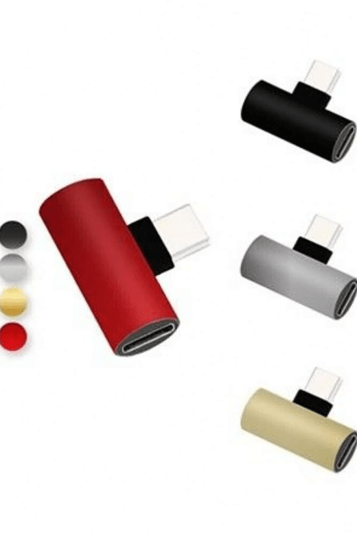 ACPT-06v Acl Acpt-06 Type-C'den 3.5Mm Kulaklık Çevirici Ve Type-C Şarj Aparatı