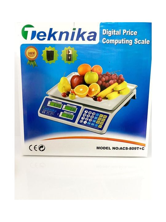 ACS-809T Teknika Elektronik Pilli Terazi Market Manav Terazi 40 Kg