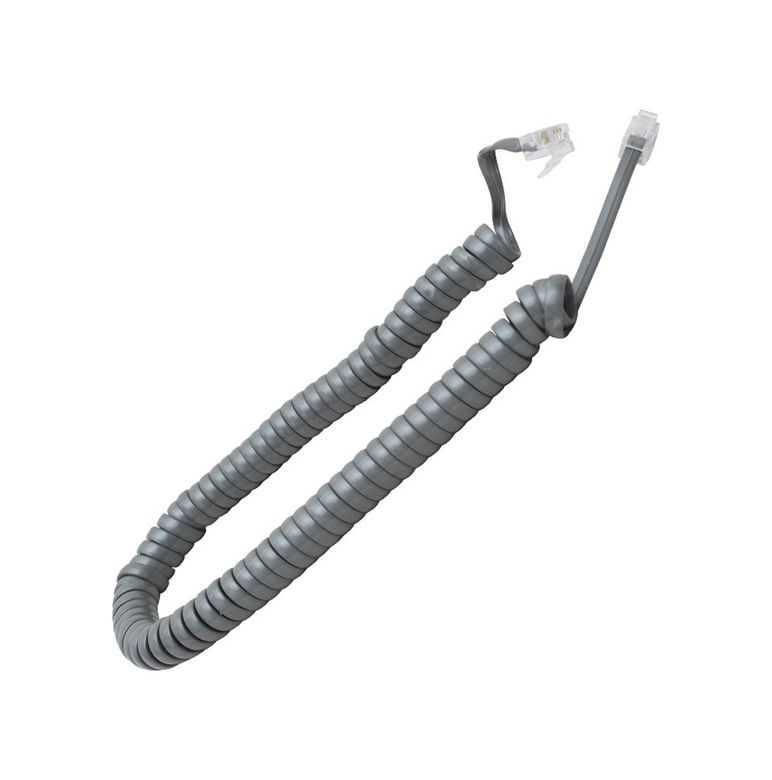 Adler 3362228 Telefon Spıral Kablo Gri Elektromer 4434