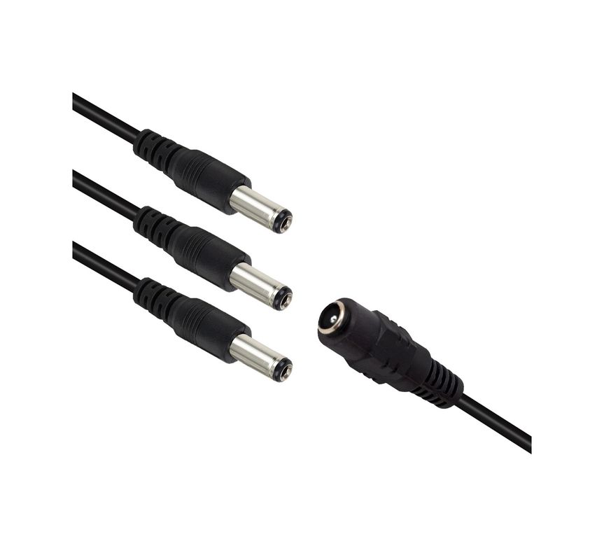 Adler 3391237 Power Dişi To 3 Erkek Power Kablo Çoklayıcı 4434