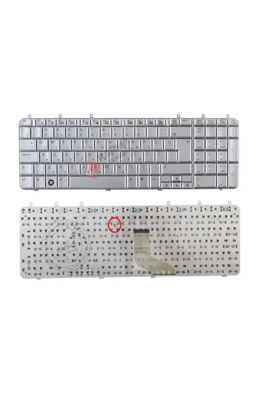 Afila NK-KR30411G.X43 Hp Dv7T-1200 Dv7T-1000 Notebook Klavyesi - Silver - Tr