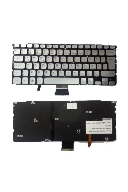 Afila NK-KR30606G.3 Xps 14 - 15 L421X Notebook Klavyesi - Silver - Tr - Işıklı
