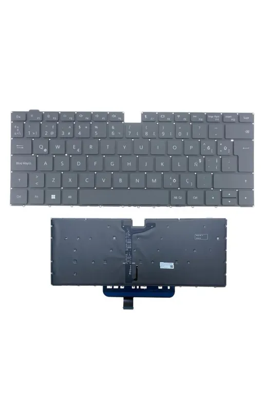 Afila NK-KR30757..-x.11zZ87 Huawei Matebook 14 Klvl-Wdh9Q Notebook Klavyesi (Siyah Tr) Işıklı