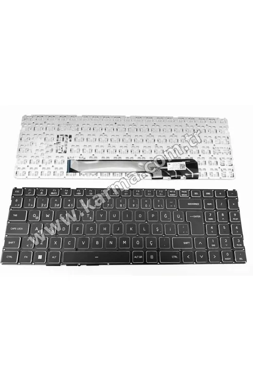 Afila NK-KR30885S-010825-016 Monster Abra A5 V15.5.6, A5 V15.5.7, A5 V15.5.8 Notebook Klavyesi - Siyah - Tr - Non-Backlit