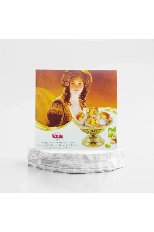 AHU AHU-KT-0000500024 Antep Fıstıklı Ve Fıstıklı Lokum - 250 Gr