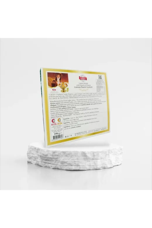 AHU AHU-KT-0000500024 Antep Fıstıklı Ve Fıstıklı Lokum - 250 Gr