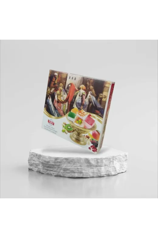 AHU AHU-KT-0000500026 Karışık Meyveli Antep Fıstıklı Ve Fındıklı Lokum - 250 Gr