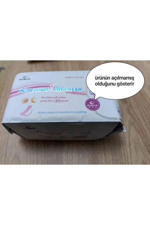 Airiz GUNLUK Tiens Günlük Ped ( 30 Adet ) Emici Yapısı Yumuşak Pamuklu Katman Kadın Pedi