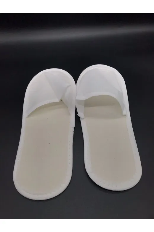 AK-ER İMALAT 9900000001538 (1000 Çift) 3Mm Tabana Biyeli Elyaf Taban Astarsız Otel Tipi Terlik