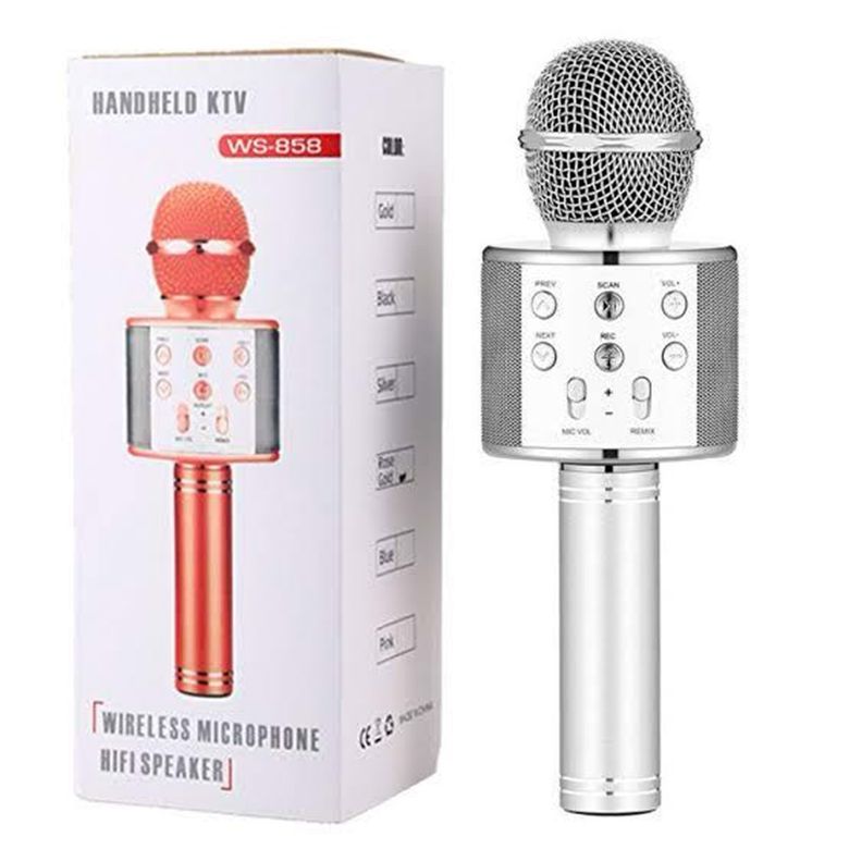 AK00728 Dvip Karaoke Mikrofon Bluetooth Hoparlör