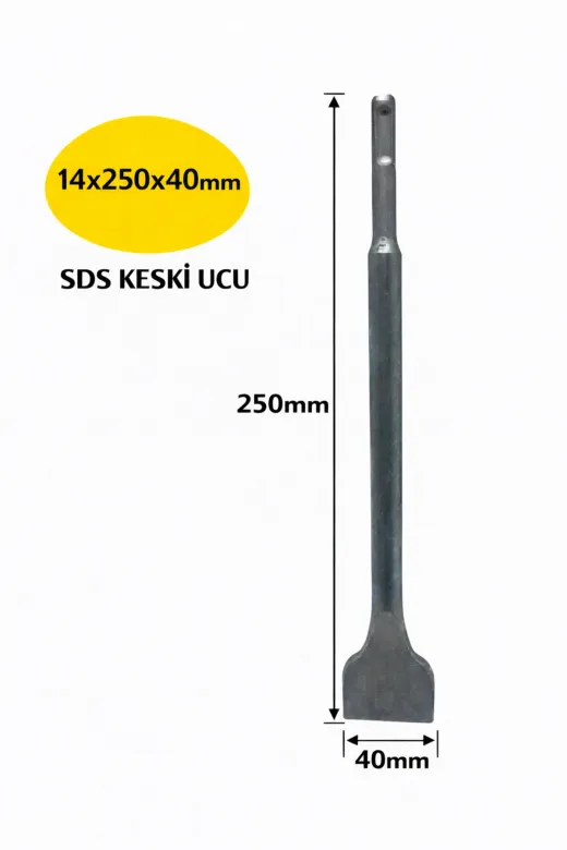 akatsuki Sds Plus Yassı Keski 14X250X40 Mm