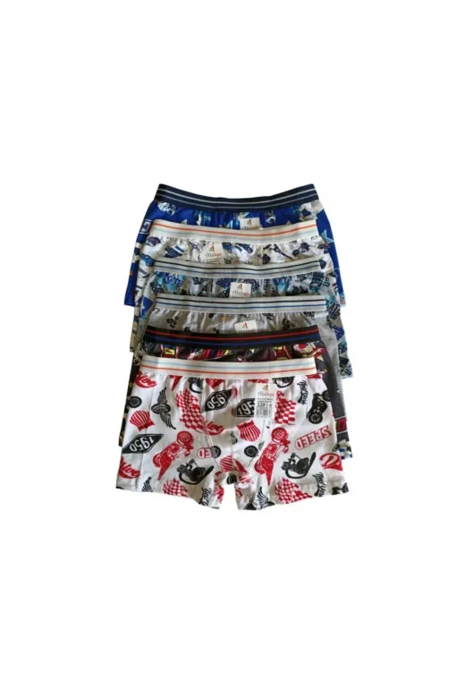 aldeza al-we932 6 Adet Çocuk Boxer