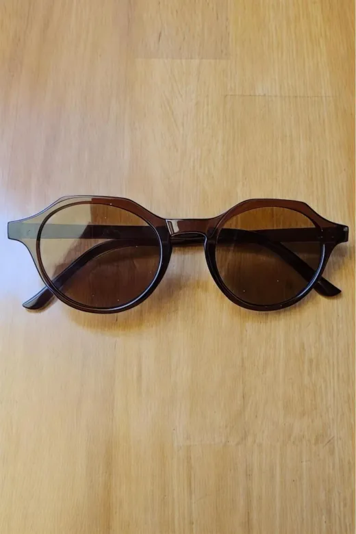 ALMR-0041 Unisex Ocean Geometrik Retro Model Güneş Gözlüğü
