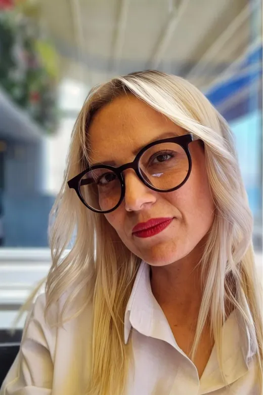 ALMR-492 Unisex London Mavi Işık Korumalı Dinlendirici Yuvarlak Model Ekran Gözlüğü