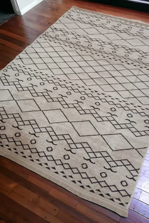 ALTUN CARPET GFHD6TU7GH Şonil Vizyon  Dokuma Kilim Modern Pamuk Taban Kaymaz Özellik Ev Tekstil