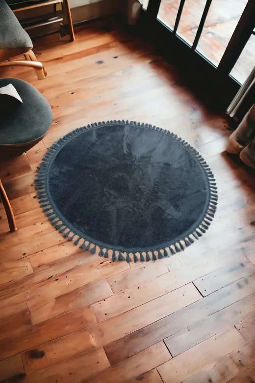 Altun EV HALI GFCYDTRF Carpet Antirasit   Ev Hali Kilim Post Pelüş Ponpon Saçakli Salon Hali