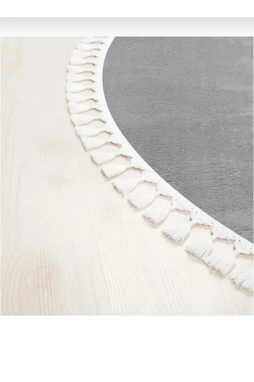 Altun TYC4U3JJCN170725407055792 Carpet Açık Gıri Ponpon Saçaklı 50*50 Jel Kaymaz Post Pelüş Halı Çöklü Ölçü