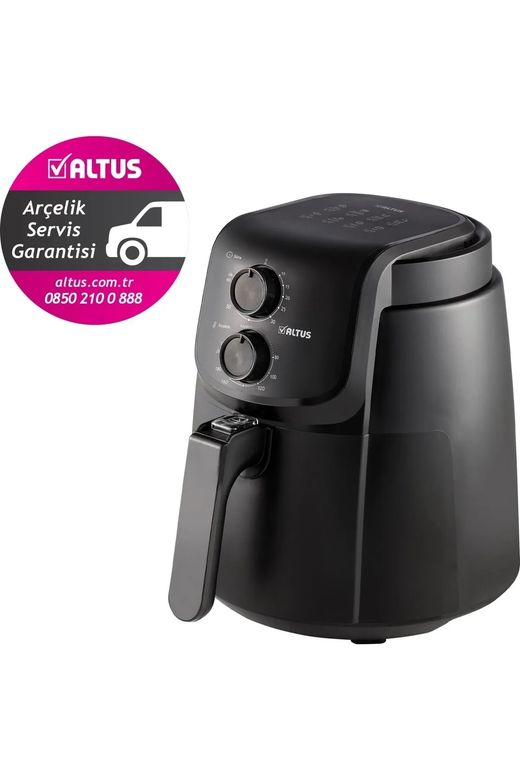 Altus Al-899 Af Az Yağlı Pişirici  Ecofryer Airfryer Siyah Fritöz