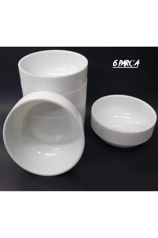 anahtarsizde KASEM4638 6 Lı  13Cm Kırılmaz Melamin Çorba Kasesi