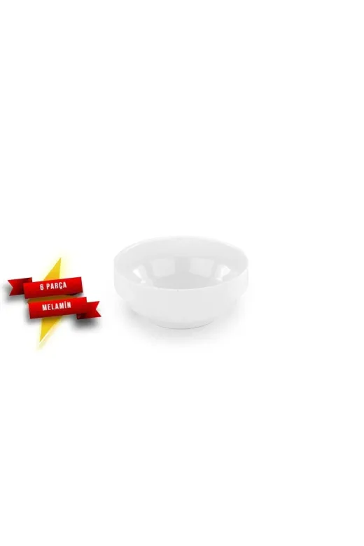anahtarsizde KASEM4638 6 Lı  13Cm Kırılmaz Melamin Çorba Kasesi