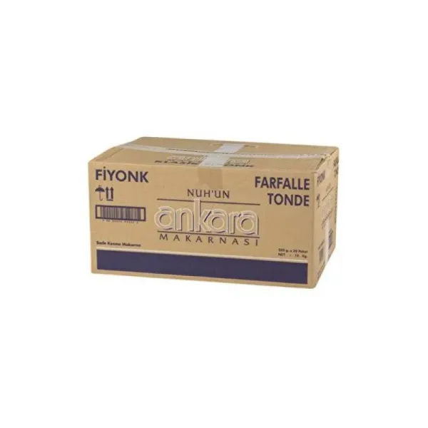 ANKARA FİYONK MAKARNA 500 GR (20 Adet) Koli
