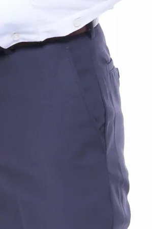 Antrasit Dar Kalıp Desensiz Erkek Kumaş Pantolon - Wessi