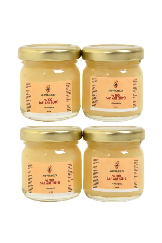 APİMED APDS106 Saf Ari Sütü(4*40Gr) | , Enerji Ve Vitamin Kaynağı Ekonomik Set