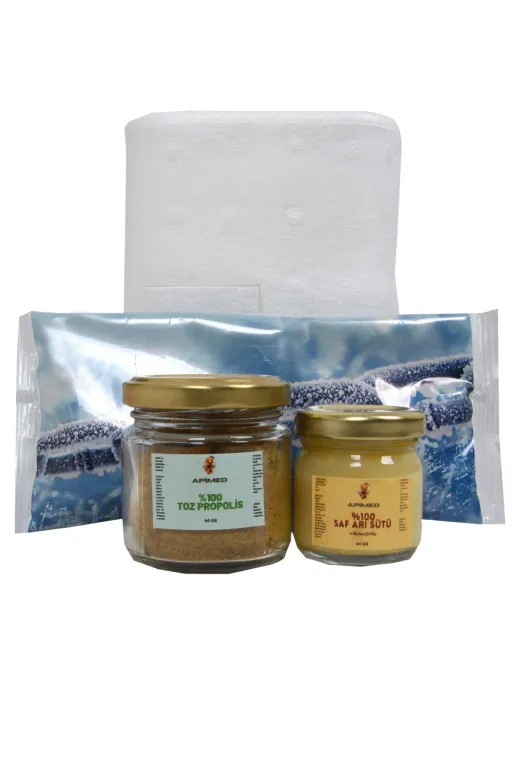 APİMED DSFSFS4522 Ari Sütü (40Gr) Ve Toz Propolis(40Gr)