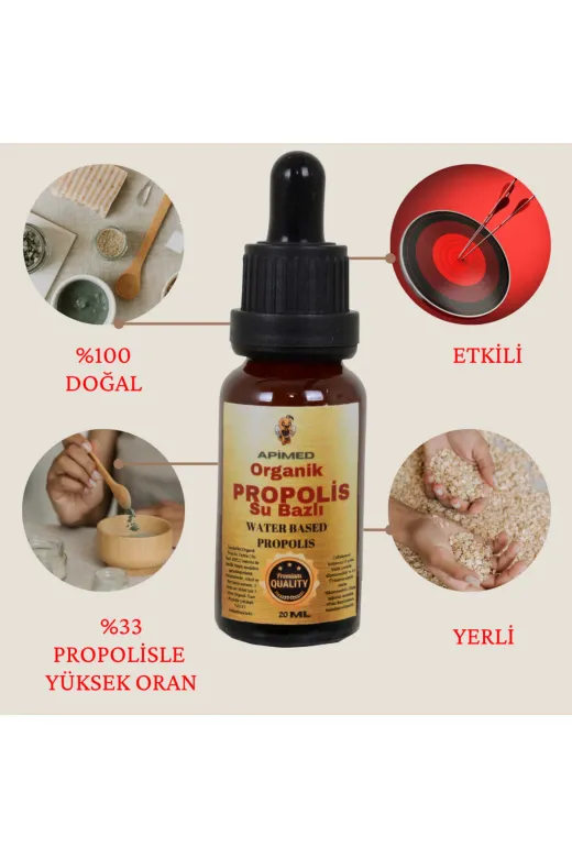 APİMED SDVX34534 Propolis Su Bazli (3*50Ml) Efsane Firsat