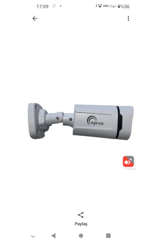 APROX Ahd5036Bp 5 Mp Ahd Warmled Sesli Bullet Kamera