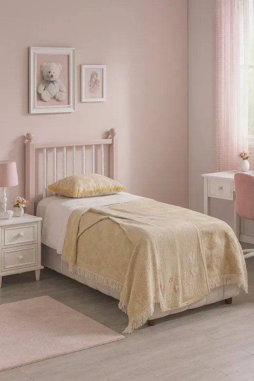 arionkids TYCC178C52898709A986BD000 Masal Mdf Başlık 120 Cm'lik Bazalar İçin 135 Cm Genişliğinde | Mdf-Ağaç Karışımı