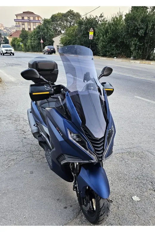 Arora GT 125 Ön Cam 2023-2026 Model 83cm Füme Renkli 4mm UZUN